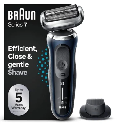 Image of Braun Series 7 71 B1200s Electric Shaver with Precision Trimmer