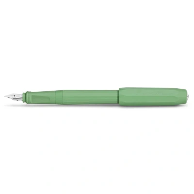 Image of Kaweco PERKEO Fountain Pen Jungle Green I Premium for Ink Cartridges Exclusive 13 cm Nib: F (Fine)