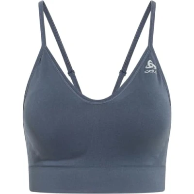 Image of Odlo Women Padded Sports Bra SEAMLESS SOFT 2.0 LOW SUPPORT, india ink, L