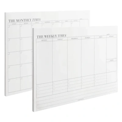 Image of Cozlly To Do List Notepad Organiser, Weekly Planner Pad, Undated Calendar with 60 Tearaway Sheets, Desk Notepad, Monthly for Meal, Menu, Appointments, Schedule