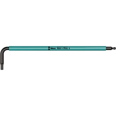 Image of Wera 05022602001 2 x 101 mm 950 SPKL Metric Hex Key Silver