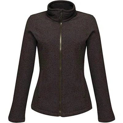Image of Regatta Women&#039;s Parkline Full Zip Fleece Size 20 Black