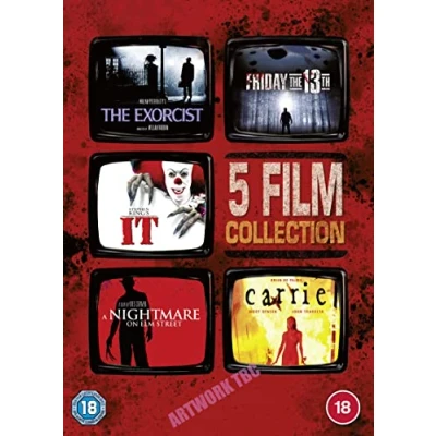 Image of ICONIC HORROR 5 FILM COLL. BD [Blu ray] [2022] [Region Free]