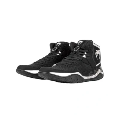 Image of Venum, Elite Wrestling Shoes, Men&#039;s, 46, Black/Sand