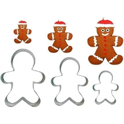 Image of Gingerbread Man Biscuit Cutters