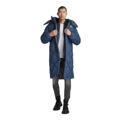 Image of G STAR RAW Men&#039;s Whistler XL long blanket, blue (rank D23633 D199 868),