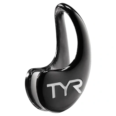 Image of TYR Unisex Adult ergo swim Nose Clip black, M