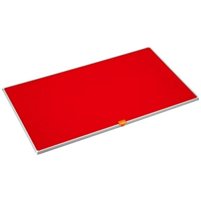 Image of Nobo 1905310 32 Inch Widescreen Red Felt Noticeboard
