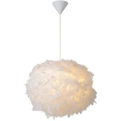 Image of Goosy Soft Modern Pendant Light Ø 50cm 1xE27 White