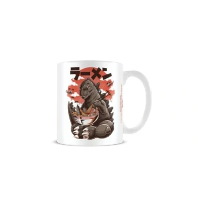Image of Pyramid International Ilustrata Mug (Kaijus Ramen Design) 11oz Ceramic Coffee Mug, Mugs for Women and Men Official Merchandise