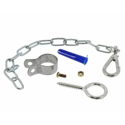 Image of Gas Cooker Stability Chain and Hook Safety Fittings Set