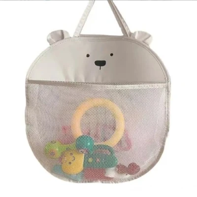 Image of Oaygat Bath Toys Storage Bag Toy Tidy Mesh Organizer Organiser Holder Hanging Toddlers Bathroom for Kids