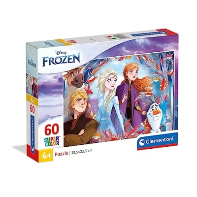 Image of Clementoni 26058 Supercolor puzzle Disney Frozen 2 30 pieces Made in Italy jigsaw children age 3