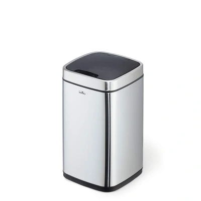 Image of Durable Sensor Waste Bin NO TOUCH 12 Litre Motion Sensored Made from Strong Steel Perfect for Any Home or Workplace