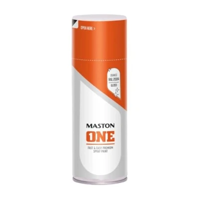 Image of Maston Spray Paint ONE Gloss Orange RAL2004 400ml