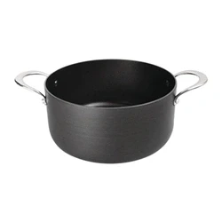 Image of Vogue Anodised Aluminium Non Stick Casserole Pan 24cm