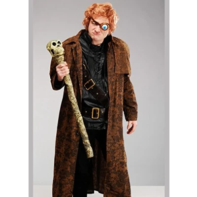 Image of Adult Mad Eye Moody Style Costume Small (38 40&quot; chest size)
