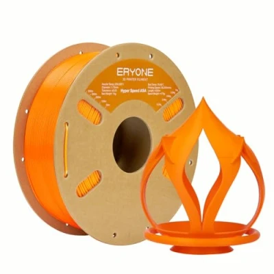 Image of ERYONE High Speed ASA Filament 1.75mm +/ 0.03mm, ASA, Rapid Filament, 3D Printing 30 200mm/s Hyper 1kg (2.2LBS)/Spool, Orange