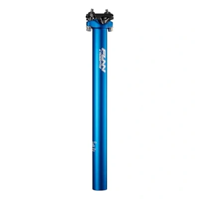 Image of Funn Crossfire Bike Seat Post, Length 350mm, Diameter 30.9mm, Aluminum Alloy AL6061, 3D Forged, One Piece Head and Shaft (Blast Blue)