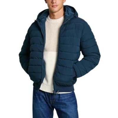 Image of Pepe Jeans Men&#039;s Tomek, Jacket, Blue, XXL