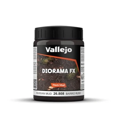 Image of AV Vallejo Weathering Effects 200ml Russian Thick Modelling Mud, (Packaging May Vary)