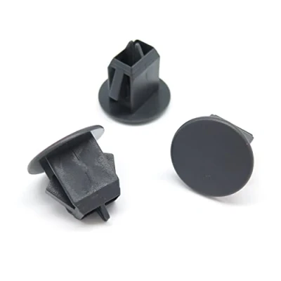 Image of VVO Fasteners Grey Plastic Tailgate Lining Clips &amp; Boot Lid for Volvo S80, S40, (Pack of 10)