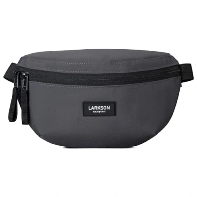 Image of LARKSON Bum Bag Women &amp; Men Grey Finn Bumbag for Outdoor Travel City Fashion Waist Packs Festivals Fanny Pack Water Repellent