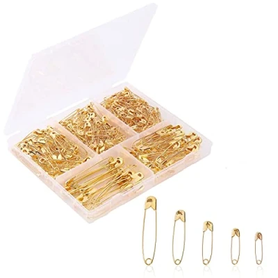 Image of Mr. Pen Safety Pins, Pins Assorted, Assorted Pin, Small Bulk, Large for Clothes …