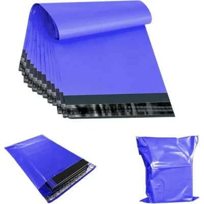 Image of 25 X AMD Nexus 12 16 Self Seal Blue Mailing Bags, Tear Proof Postal Parcel Delivery Lightweight Flexible Envelopes