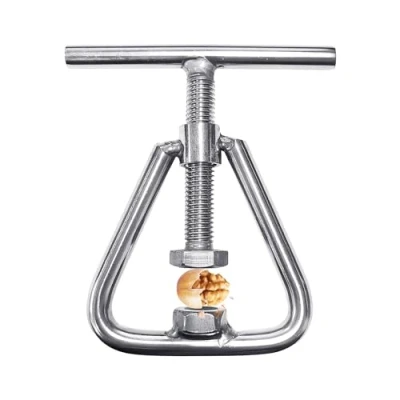Image of 1 Piece Stainless Steel Nut Cracker, Cracker Sheller, Walnut Crusher, Chestnut Bottle Opener, Multifunctional Opener