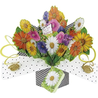 Image of Second Nature Pop Up Birthday Card, POP101