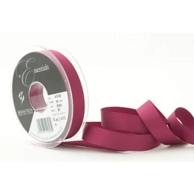 Image of Berisfords Grosgrain, Polyester, Wine, 16mm