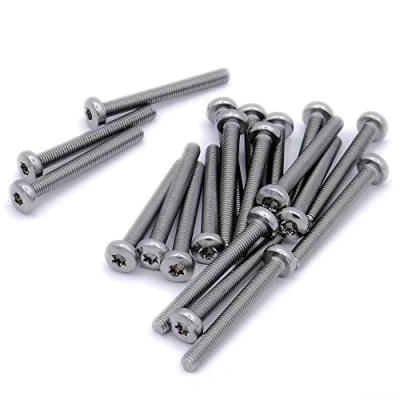 Image of M8 (8mm x 25mm) TX Pan Machine Screw (Bolt) Stainless Steel (A2) (Pack of 10)