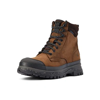Image of ARIAT Moresby Mens Waterproof Boot Oily Distressed Brown 9.5 UK