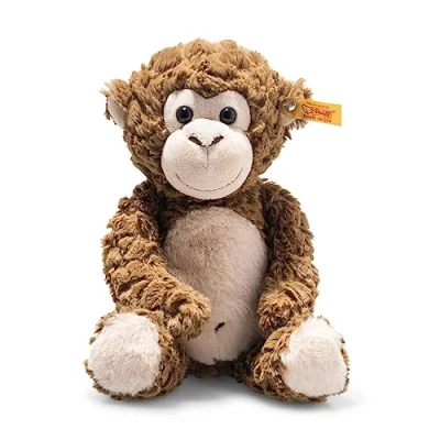 Image of Steiff 060427 Soft Cuddly Friends Bodo monkey, Single, Brown, 30 cm
