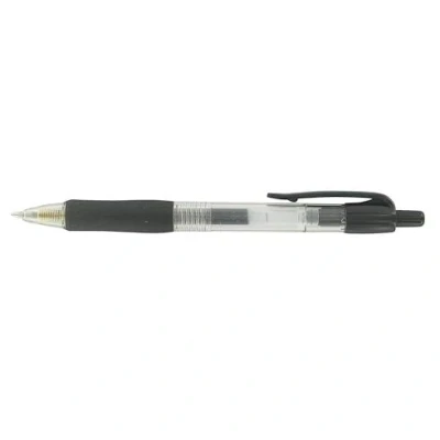 Image of Hainenko Gel Rollerball Retractable Pen Black (Pack of 10)