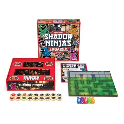 Image of Shadow Ninjas A Devious Strategy Game Of Decoy &amp; Detection For Ages 8+, 2 5 Players