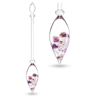 Image of VitaJuwel Gemstone Vial Wellness with Amethyst, Rose Quartz and Clear