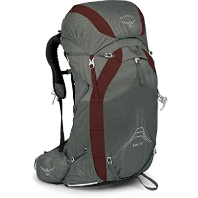 Image of Osprey Eja 38 Women&#039;s Backpacking Backpack, Cloud Grey, Medium/Large