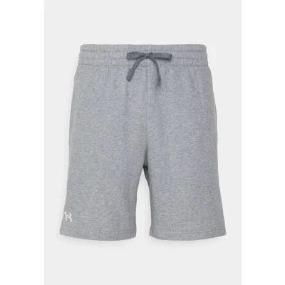 Image of Under Armour Men Rival Fleece Running Shorts with Pockets and Ribbed Waistband, Comfortable Men&#039;s Shorts, Gym