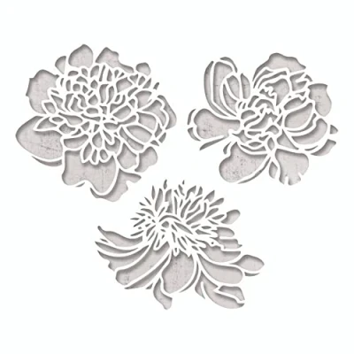 Image of Thinlits Die Set 3PK Cutout Blossoms