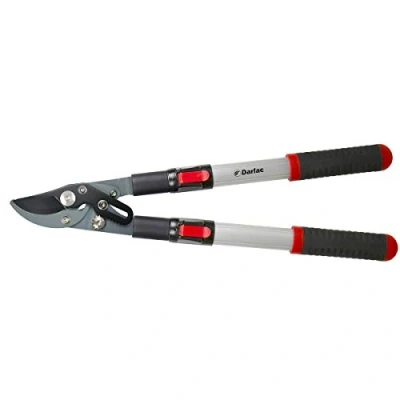 Image of Darlac Telescopic Bypass Loppers Powerful &amp; Lightweight Extendable Handles for Higher Branches Ideal Cleaner Cuts 35mm Cut Capacity SK5 High Carbon Steel Blade