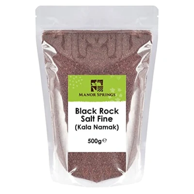 Image of Kala Namak Fine Black Salt 500g by Manor Springs