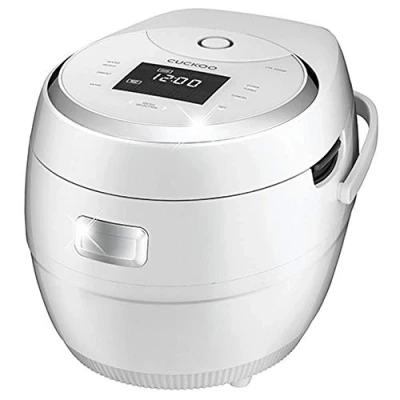 Image of CUCKOO CR 1020F 10 Cup (Uncooked) Micom Rice Cooker 16 Menu Options: White Rice, Brown &amp; More, Nonstick Inner Pot, Designed in Korea