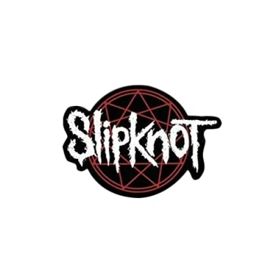 Image of Slipknot Enamel Pin Badge (Logo Design) 4cm x 2.5cm Official Merchandise ​
