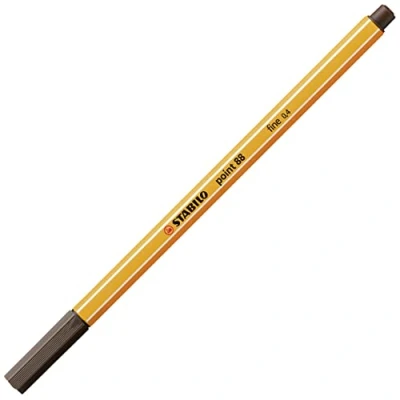 Image of STABILO Fineliner point 88 Pack of 1 Umber
