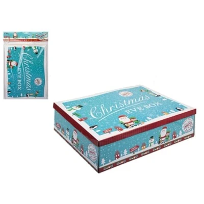 Image of PMS 504017 Christmas Eve Box Blue 1 Pc 45 x 34 12.5cm Accessory