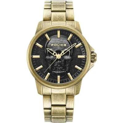 Image of Police Men Analog Quartz Watch with Stainless Steel Strap PEWJG0024401