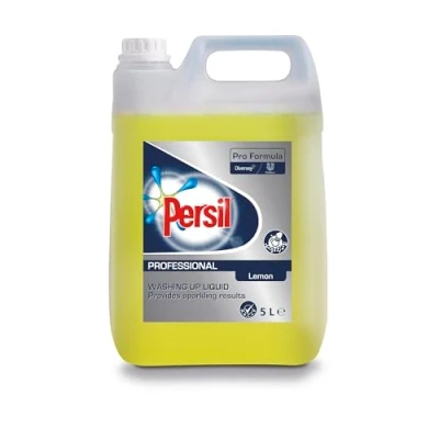 Image of Persil Pro Formula Washing Up Liquid Zest, Dual Active System for Exceptional Degreasing Power, Sparkling Results, 2 x 5L