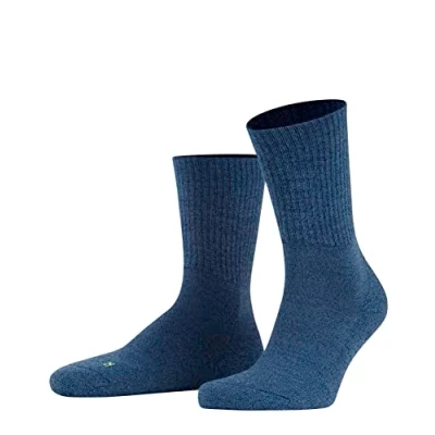 Image of FALKE Unisex Walkie Light U SO Wool Plain 1 Pair Socks, Blue (Light Denim 6660), 4 5